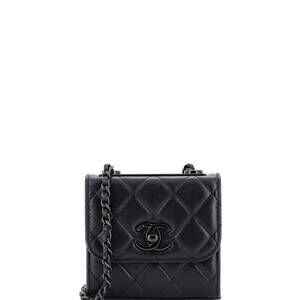 Chanel So Black Trendy Cc Clutch With #234051C34B
